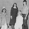 Several drama participants – Karlstad High School 1972-1973 school year (L to R) Terry
Pearson, Shirley Larson, Patricia Olson, Teddy Johnson