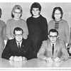 1967-1968 – elementary faculty Karlstad Public School
SEATED: Mrs. Judith Bothum, Mr. Dean Dahlin, Mr. Gary Cook, Mrs. Barbara Carlson
ROW 2: Mrs. Alice Maxon, Mrs. Eleanor Dahlin, Mrs.Mavis Becklund, Miss Carol Leining, Mrs. Hjordice Rice, Mrs. Maxine Oistad