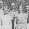 Martin, Edward, Stanley, Frank, Rose, Doris, Annie, &amp; Violet Kushinski 1938